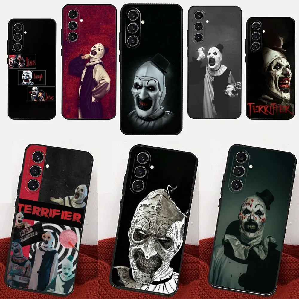 Movie T-Terrifier 2 3 H-Horror Clown   Phone Case For Samsung Galaxy A13,21s,22,31,32,52,53,71,80,91 Black Soft Cover