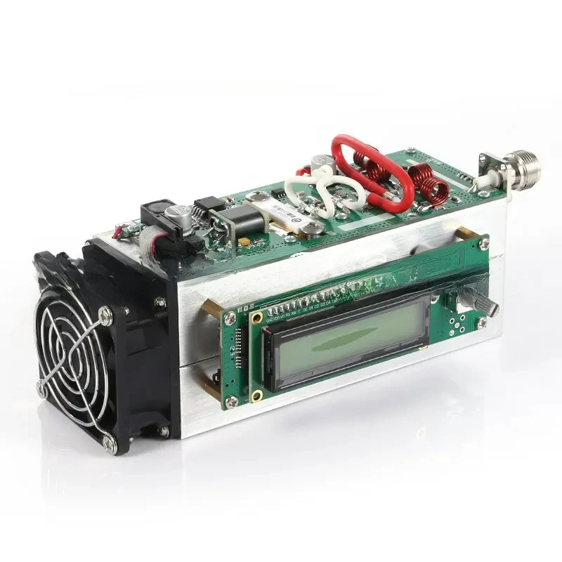New 120W Adjustable 87.5-108MHz FM Transmitter Radio Full Protection Design Support SD Card MP3