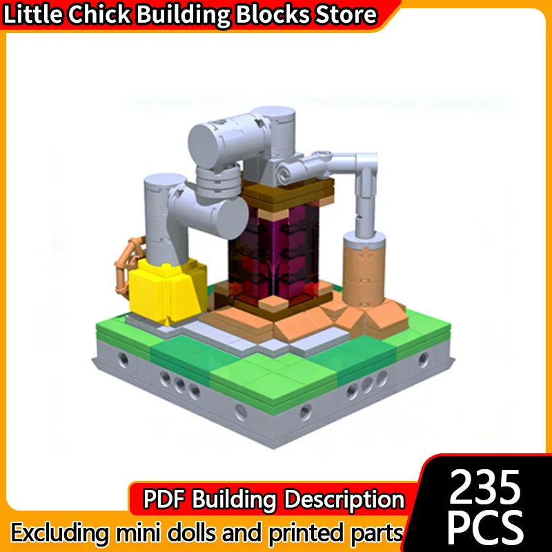 

Популярная игровая модель MOC, строительные кирпичи, коллектор Святой воды, модульная технология, детские праздничные подарки, сборные игрушки, костюм