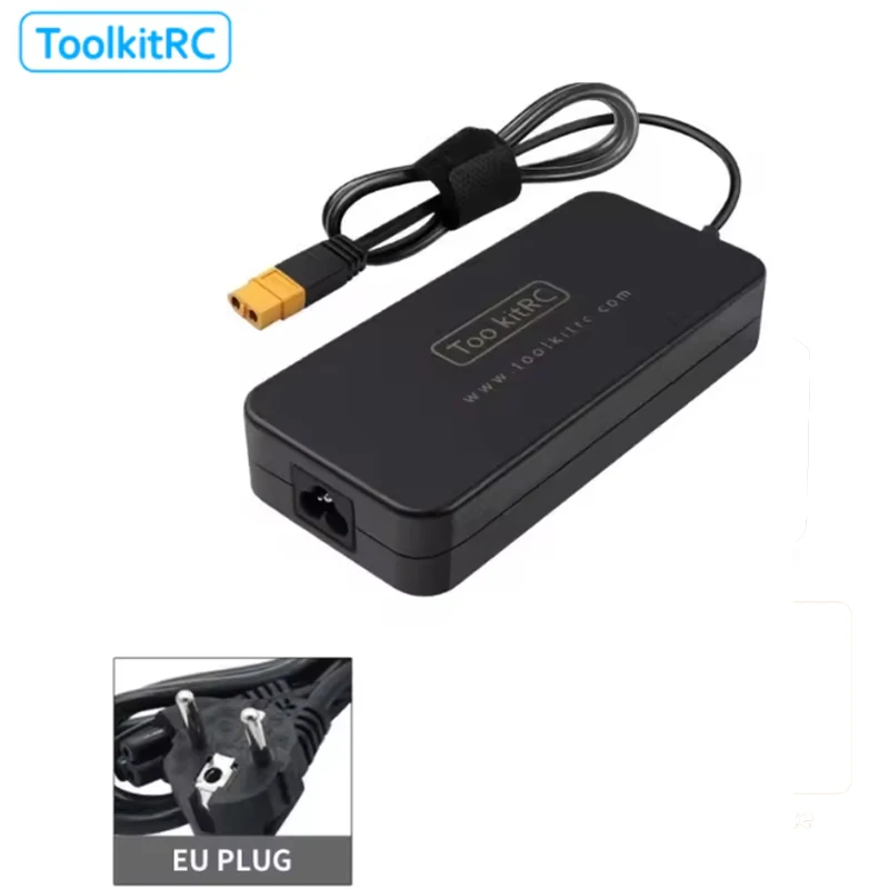 ToolkitRC ADP200 adaptateur secteur 200W alimentation XT60 prise sortie 19.5V 10.3A pour RC iSDT GTPower HotRC SkyRC