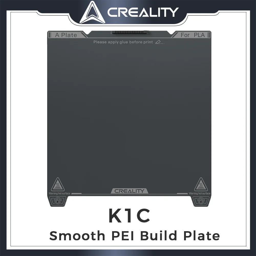 CREALITY Original K1C Smooth PEI Build Plate（Without soft magnetic sticker ） 235mm*235mm 3D printer accessories