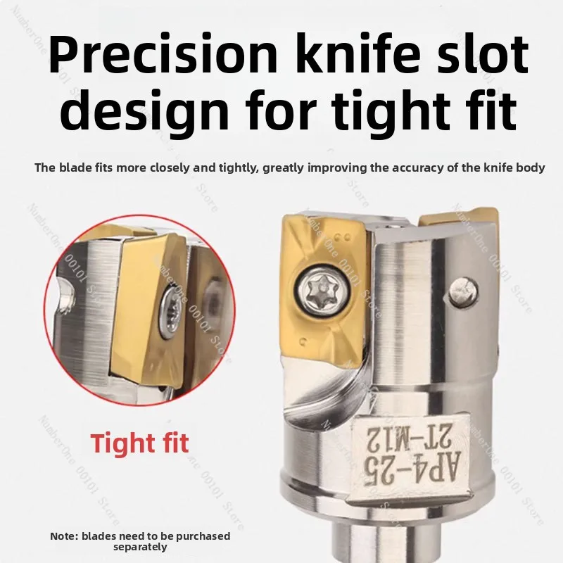 For 1135 Lock Tooth Iron Cutter Head, CNC Anti-Watch Tool Holder BAP300R BAP400R, Split Pattern Cutting Head Supply
