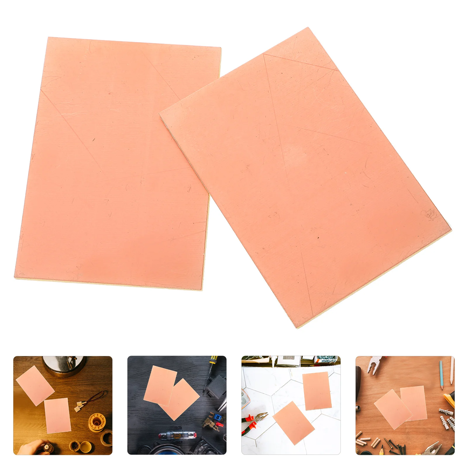 

15pcs Universal Pcb Board Single Sided 1.6Mm Fiberglass Copper Clad Laminate For Circuit Prototyping Projects