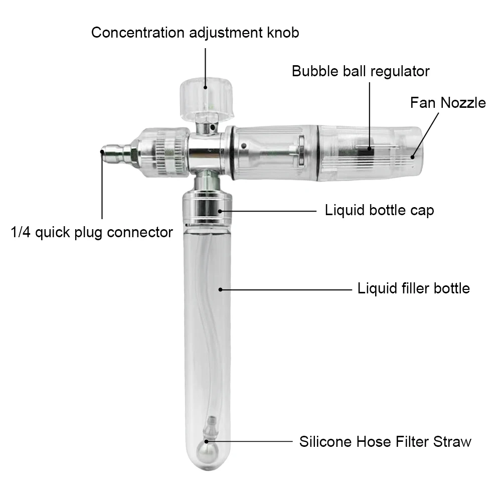 

Горшок для пены для воды, 35 мл, с быстроразъемным разъемом 1/4 дюйма, распылитель для мыльной пены, регулируемый пистолет для мойки высокого давления для чистки автомобилей, внедорожников