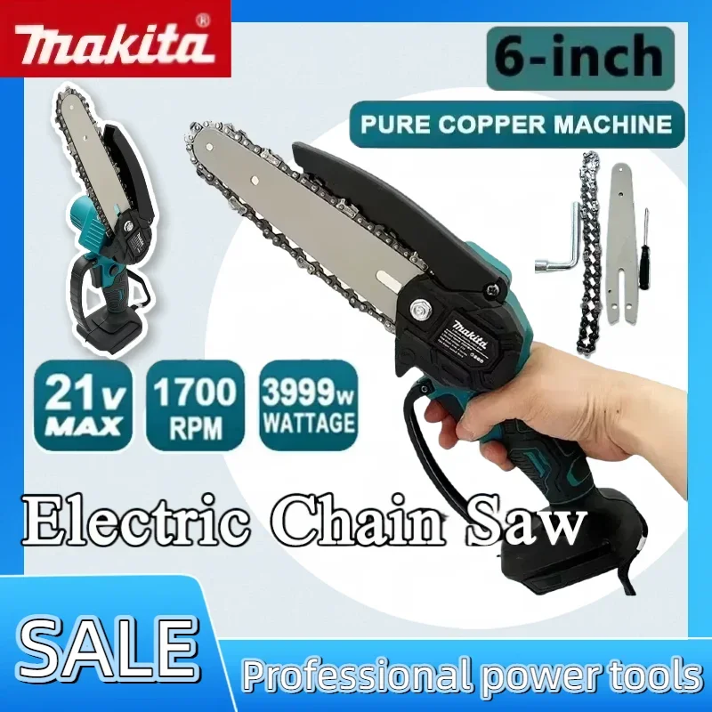 scie-a-chaine-makita-de-6-pouces-scie-electrique-portative-pour-l'abattage-du-bois-outil-electrique-de-jardinage-pour-batterie-makita-18v