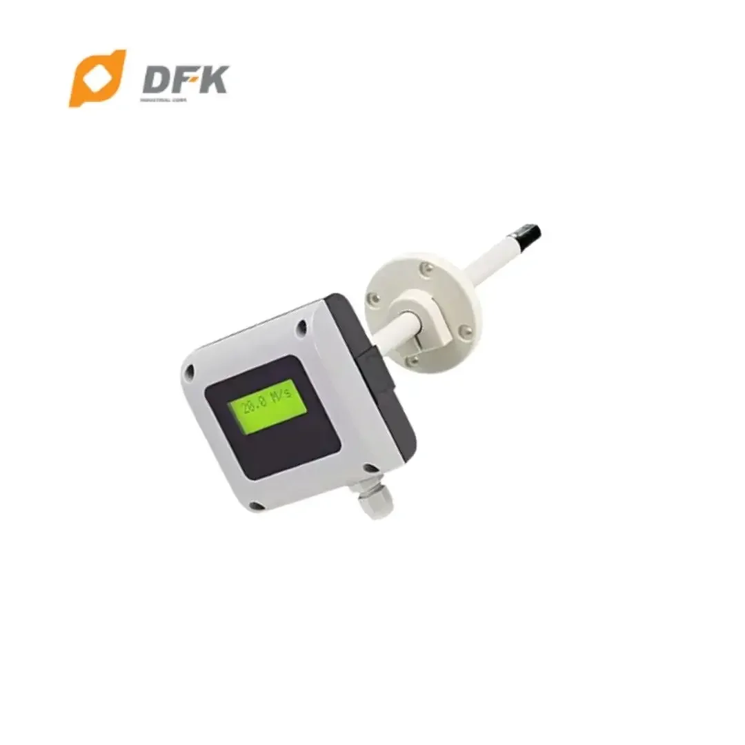 DC 0~10V 95%  Duct Air Flow Meter With Data Logger