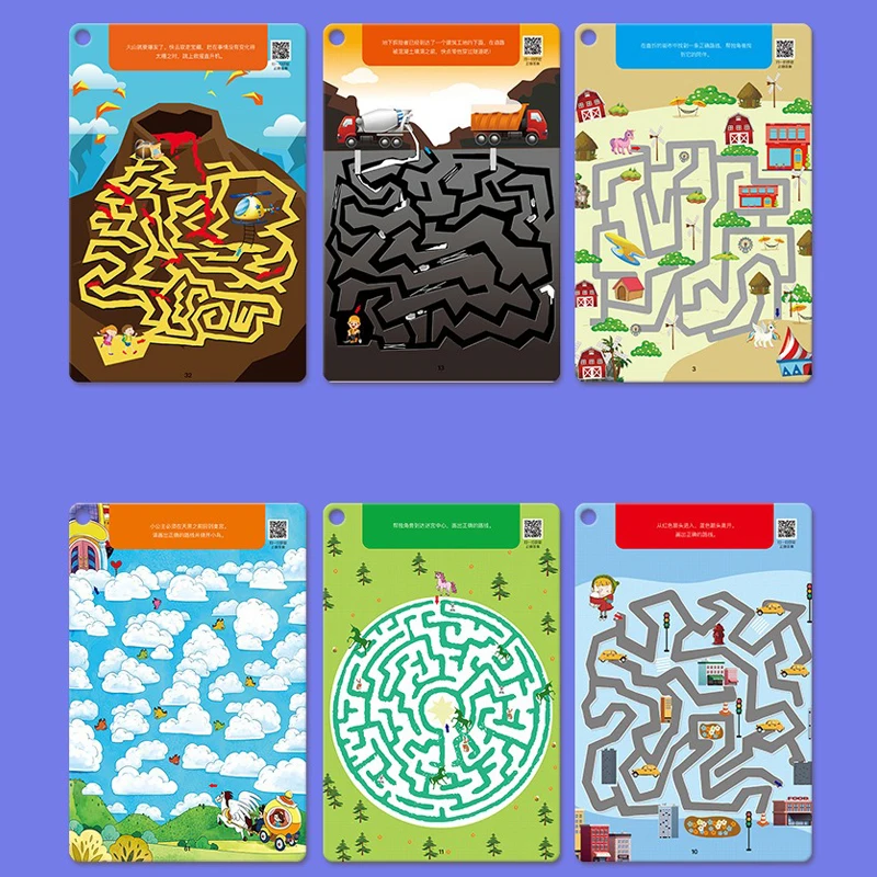 Imagem -06 - Rastreamento Rastreamento Workbook para Crianças Copybook Reutilizável Pen Control Training Magical Montessori Cartões Livro Educação 64 Páginas