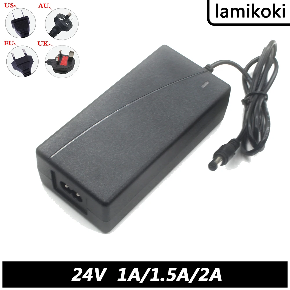 

DC 24V 2A Power Adapter DC 24V 2A Switching Power Cord Module Instead Of 24V 1.5A 1A LED Light