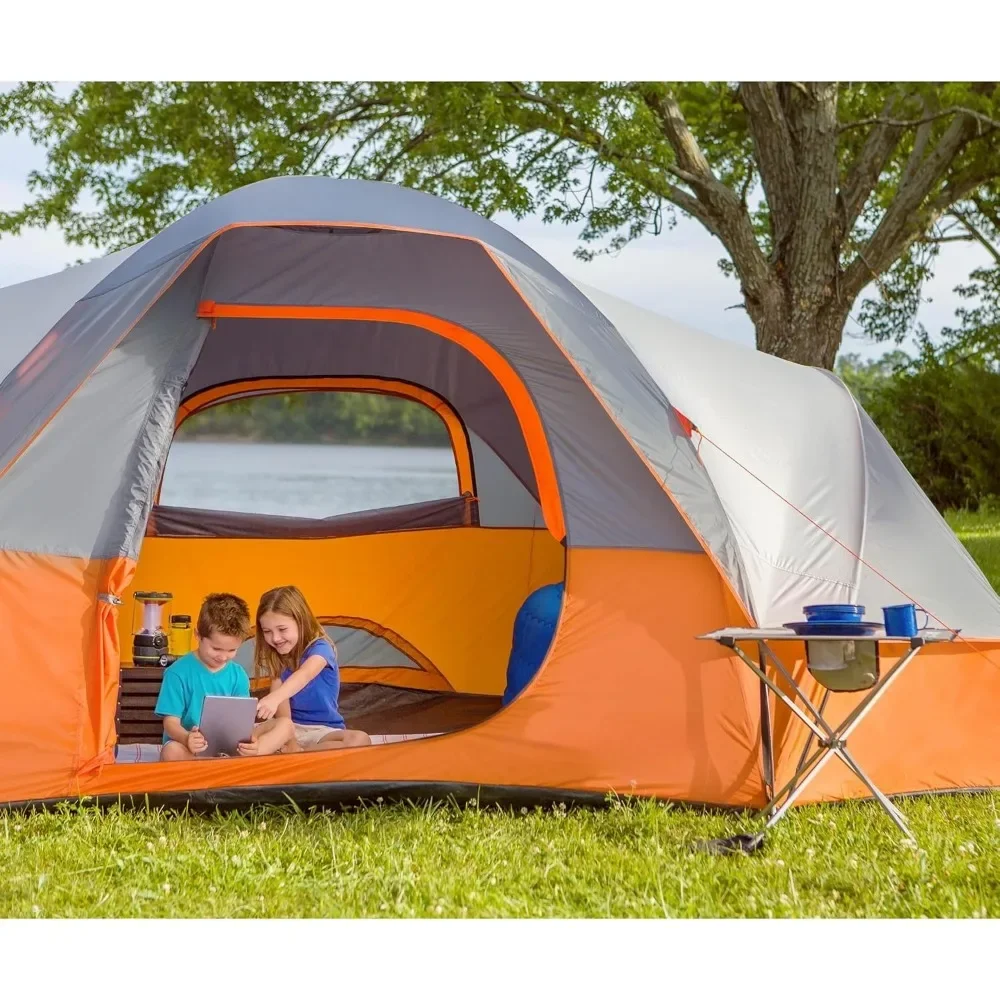 

Tent for Family Camping, Hiking and Backpacking |3 Person/4 Persons/6 Person/9 Persones Dome Camp Tents for Outdoor Accessories