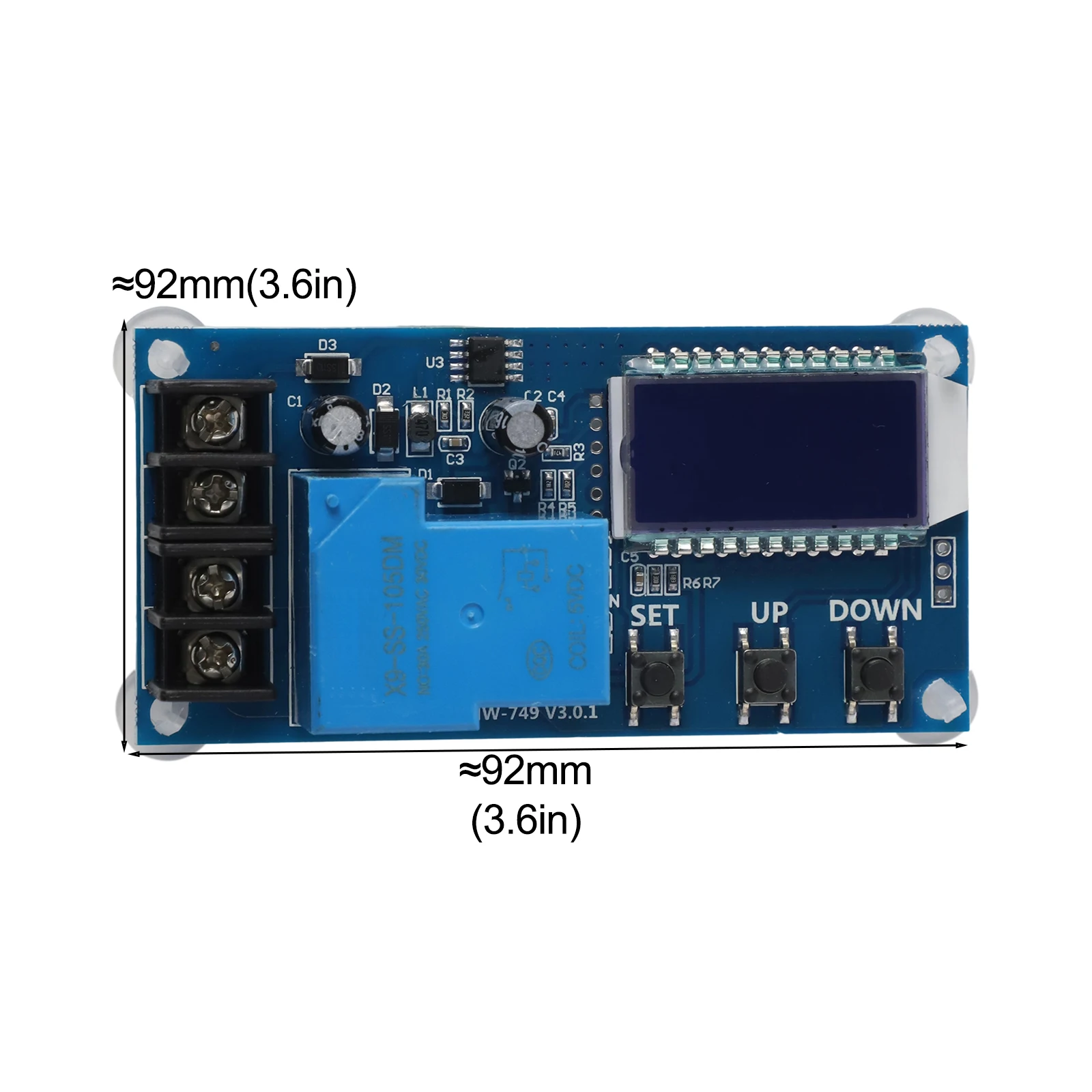 XY-L30A Battery Battery Battery Charging Control Module  For Protection Switch 6-60V Any Battery, Lithium Battery Can Be Used
