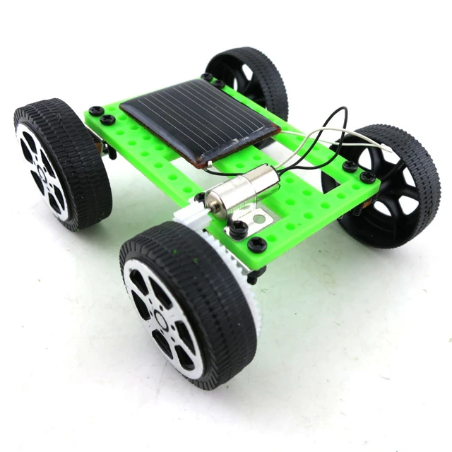 1 sztuk DIY energia słoneczna samochodzik-zabawka nauka twórcza fizyczne Gizmo zestawy do montażu Puzzle dla dzieci zabawki edukacyjne samochody