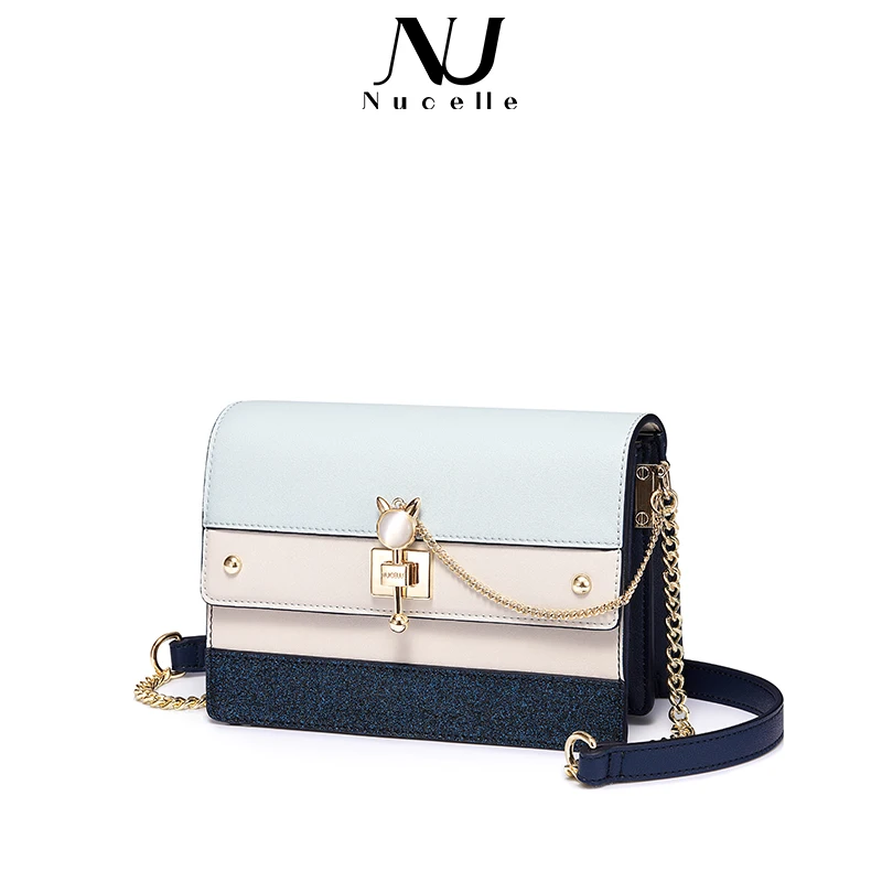 Nucelle NU-Sac à bandoulière de couleur contrastée pour femme, sac avec orgue, nouvelle mode, original, Nouvelle-Zélande, 2021