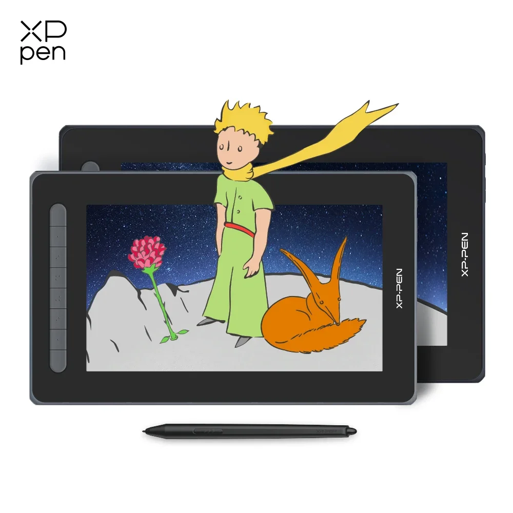 XPPen Artist 12/16 2nd Gen Little Prince Graphic Tablet Monitor 60 Tilt X3 Stylus Art Drawing Tablet for Android Windows Mac