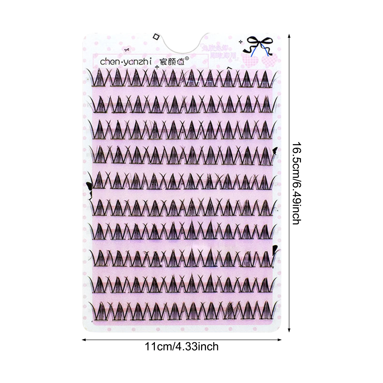 접착제 없는 가짜 속눈썹 10-13mm 혼합 속눈썹 연장 접착제 없음 블랙 C 컬 내추럴 룩 속눈썹 메이크업 대용량 데일리 속눈썹