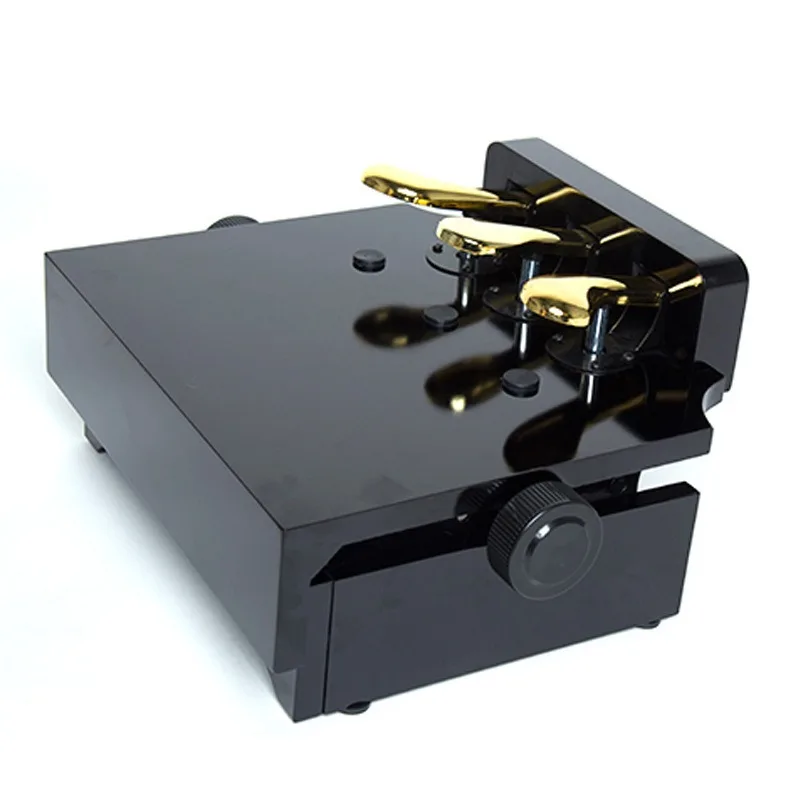 Adjustable Height Wooden Piano Pedal Extender High‑Gloss Foot Rest For Children Piano Practice Accessory