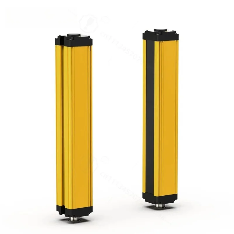 GTRIC Safety Light Curtain Sensor 20mm Pitch Area Protection Device Industrial Infrared Grating Barrier NPN PNP Output 12-24V DC