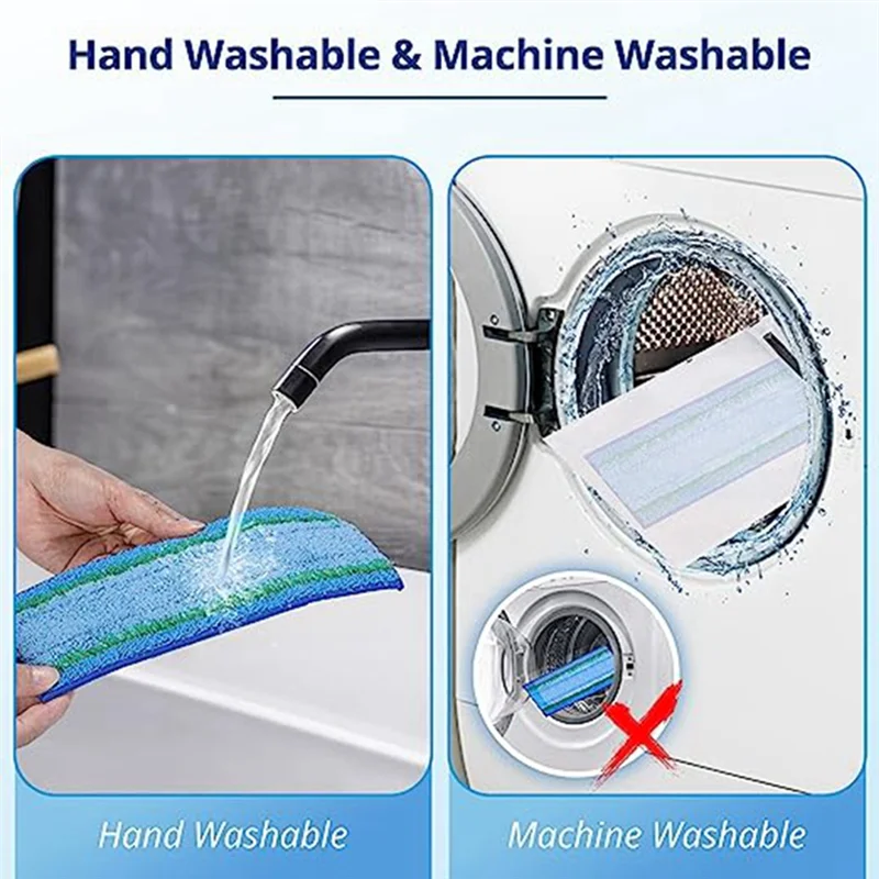 

-ESTR Smart Home Automatic Mopping And Scrubbing Machine Accessories Mop Replacement Parts Accessories For Irobot Braava Jet M6