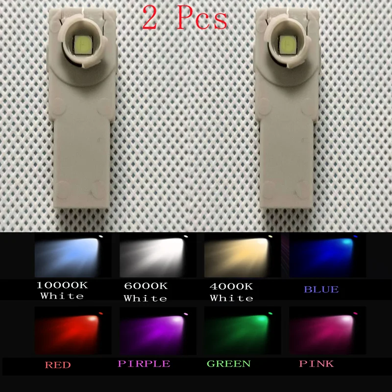TVYVIKJ 2/4 Pcs 12V LED Inner Ambient light For Toyota/Lexus/Honda/Mazda/Subaru Compatible Illumination Foot Lamp Glove Box Lamp