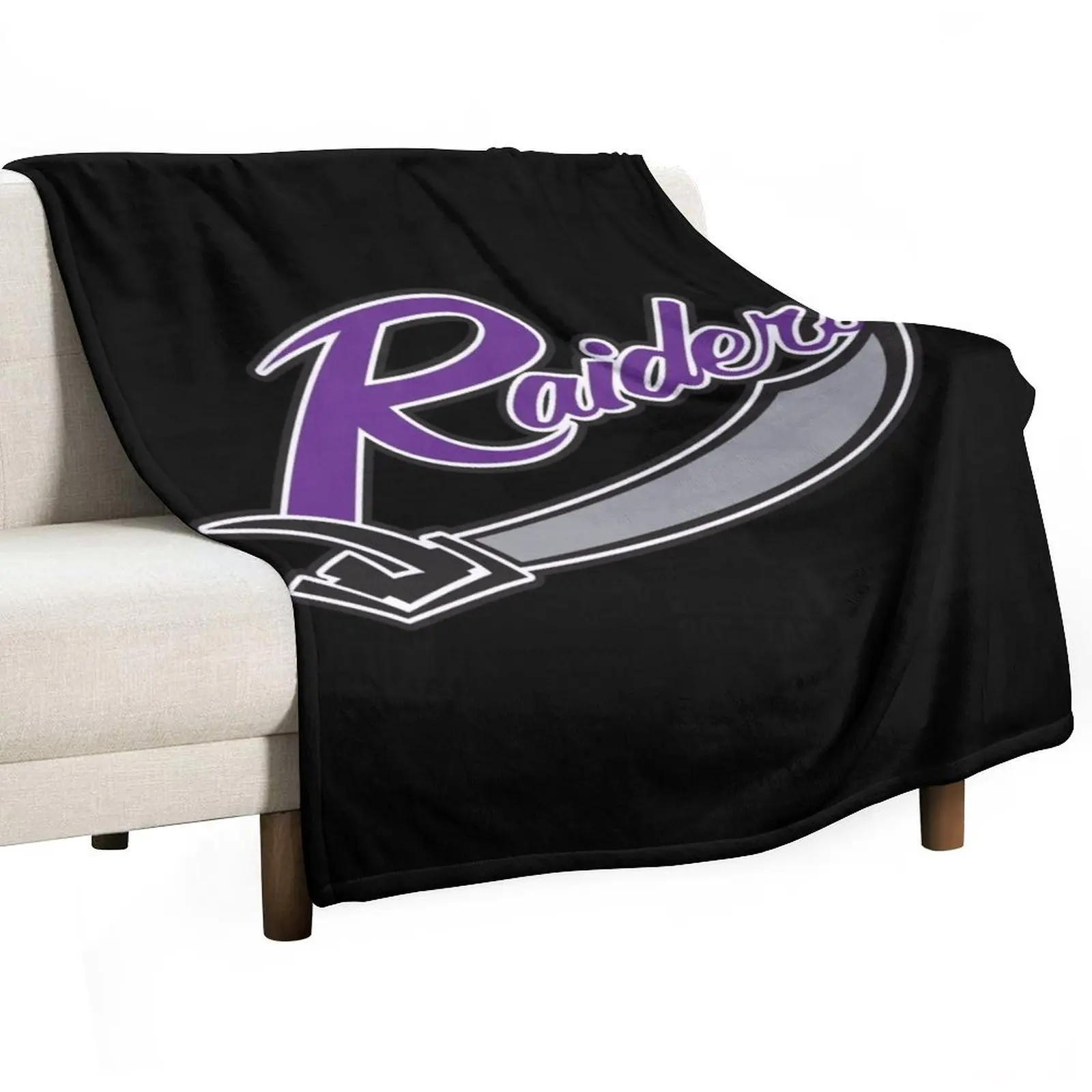 Mount Union raiders Throw Blanket Thins Vintage warm for winter Beach Blankets