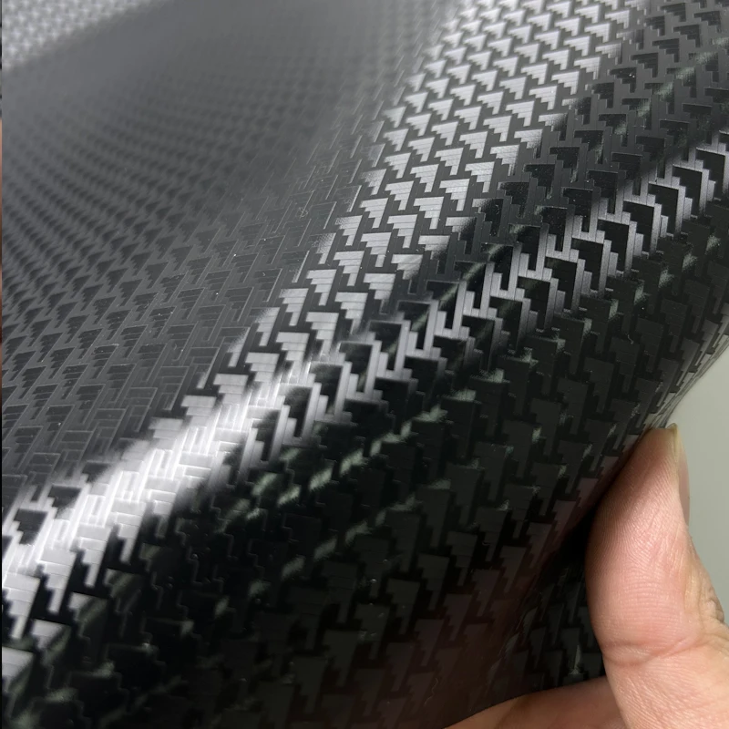 3D Aircraft Textured Matte Forged Carbon Fiber Stickers on Car Film Cover Wrapping Foil Adhesive Vinyl for Motorcycle Sticker