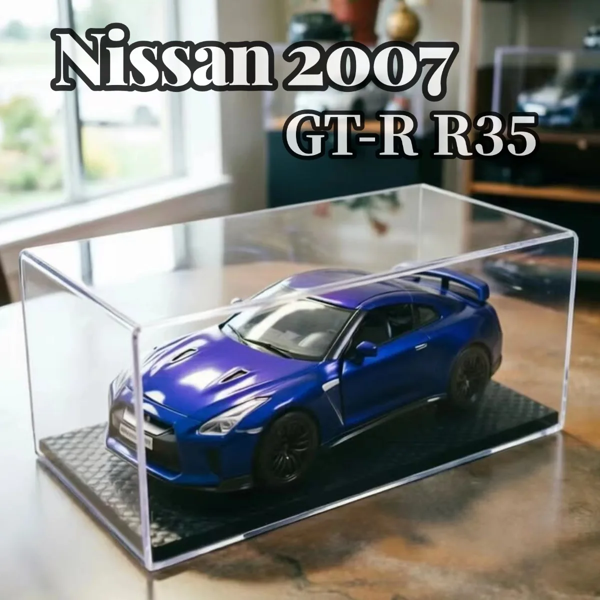 

1:36 Diecast Model Car with Acrylic Display Case – Classic Car Collectible – Perfect Gift for Car Enthusiasts & Kids