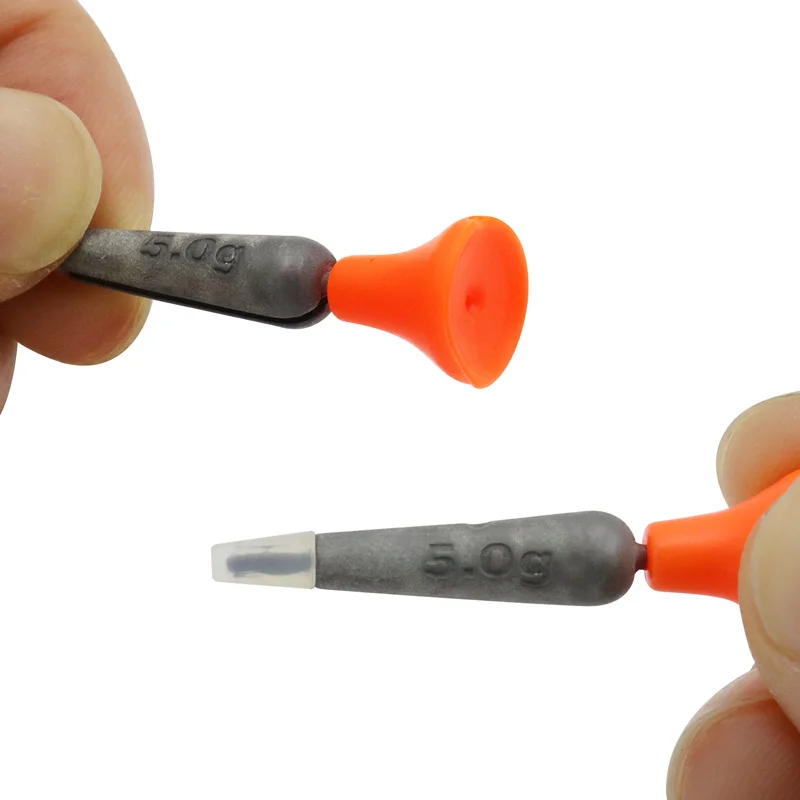 ZYZHE Quick-change Lead Sinker For Pair with Apo Float Wind and Wave-resistant Rapid Sinking Sea Rock Fishing Lead Accessories
