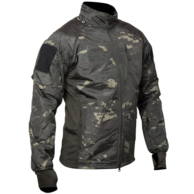 Chaqueta táctica hombre Bomber con capucha ripstop para invierno - imagen 4