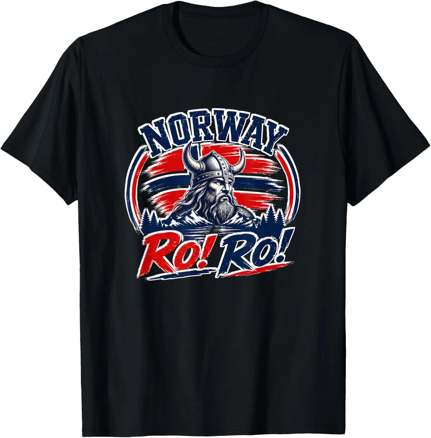 Norwegian Flag Shirt For Men Women Kids And Norway Ro T-Shirt 100% Cotton Trendy Y2K Short-Sleeve Tee-Soft, Quick-Drying,