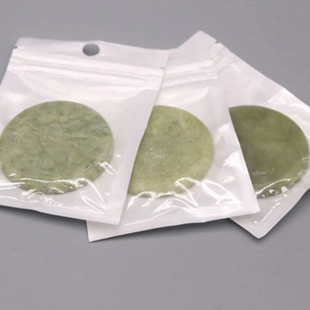 7 個のまつげエクステンションパッド翡翠接着剤パレット再利用可能な石まつげツール用接着剤がすぐに乾くのを防ぎますアクセサリー