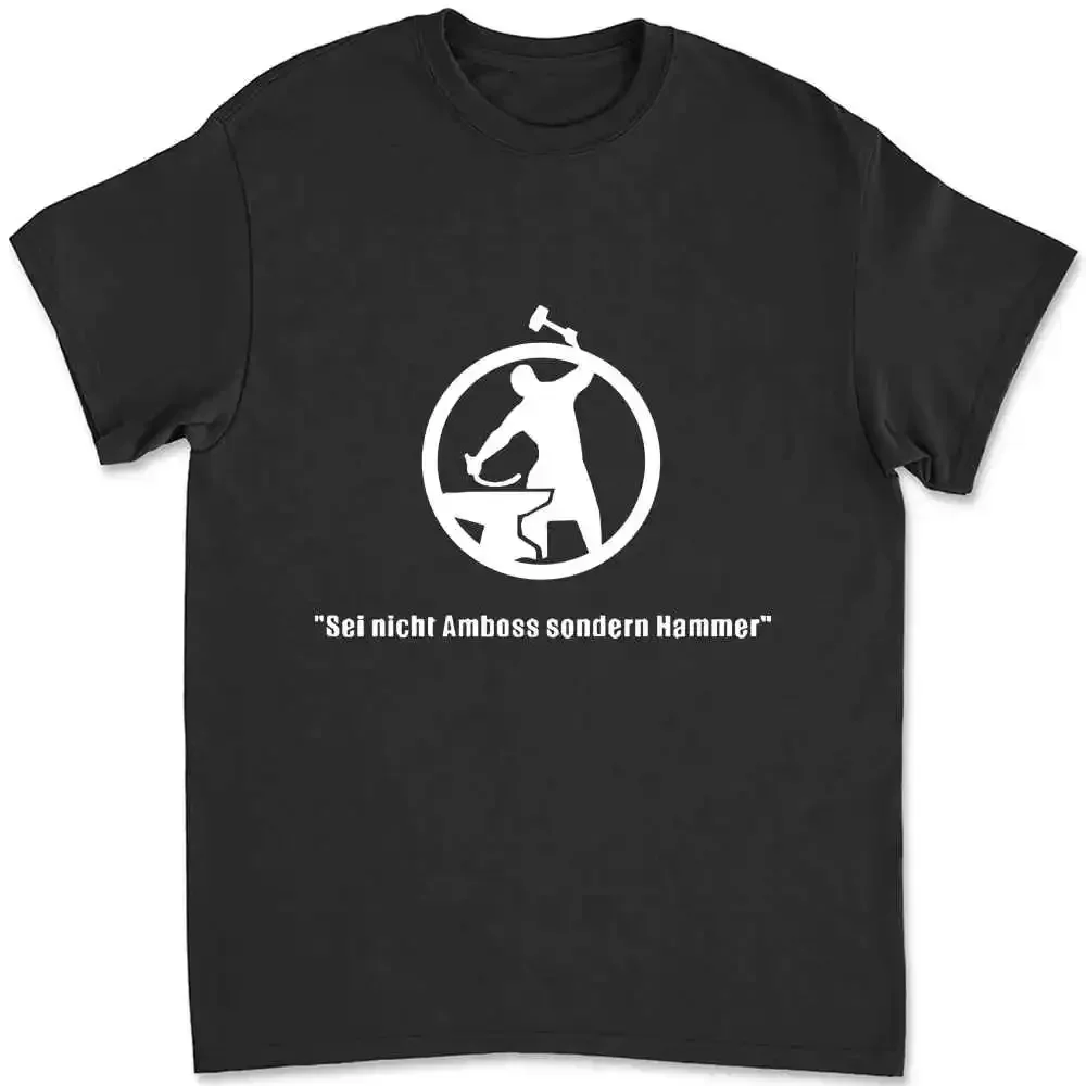 Blacksmith Sei Not Anvil But Hammer Blacksmith Metal T-shirt 198K