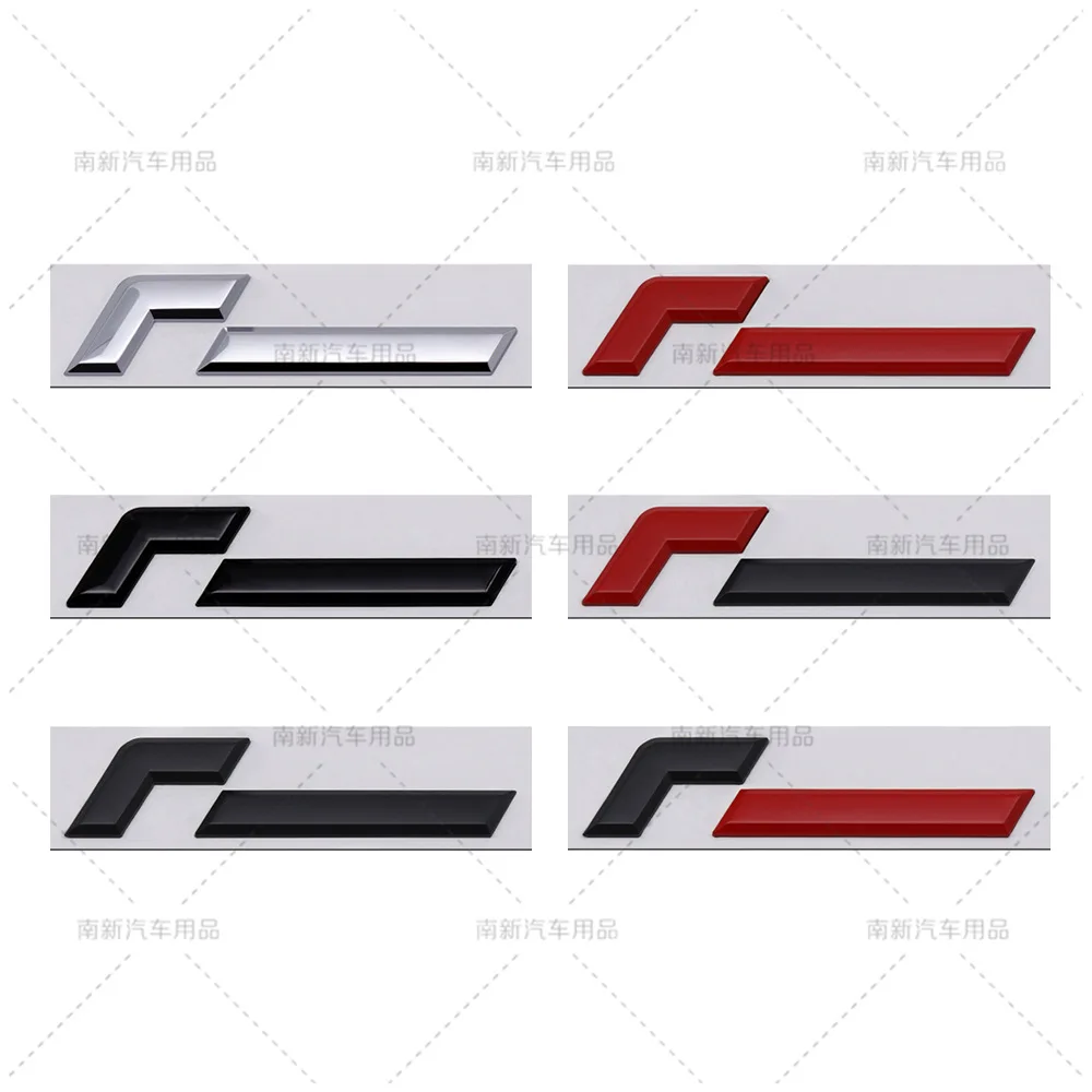 

3D R logo Car Fender Rear Decal Emblem Badge Sticker For Volkswagen Golf GTI Sagitar Magotan Arteon Touarwg