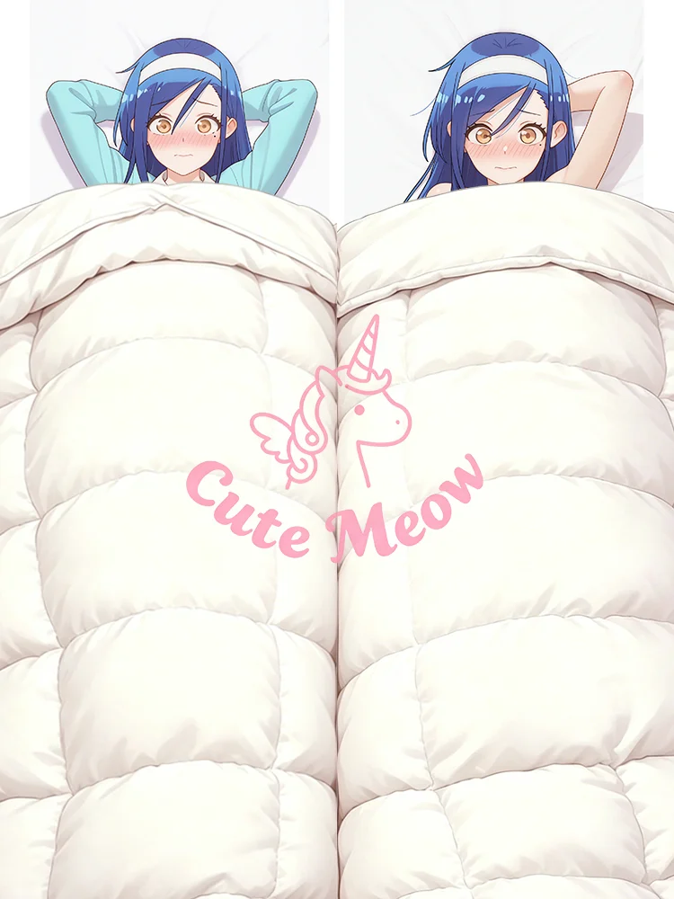 Fumino Furuhashi Dakimakura anime DIY girl Double-sided Print Life-size body pillows cover Adult pillowcase
