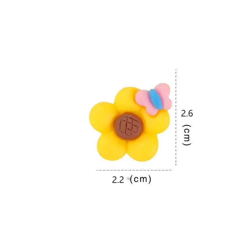 Cute Resin Buttons For Baby Clothes 10Pcs Cartoon House Rainbow Novel Child Kids Accessories Handmade Craft DIY Sewing Material