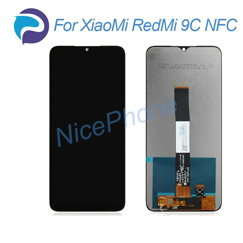 For RedMi 9C NFC LCD Display Touch Screen Digitizer Assembly Replacement 6.53" M2006C3MNG RedMi 9C NFC Screen Display LCD