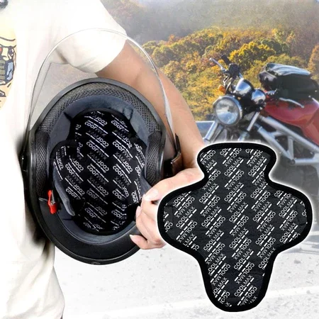 

【Ja】Quick-Dry Breathable Helmet Liner Cap, Sweat-Wicking Cushion Pad for Motorcycle Helmet Comfort & Hygiene