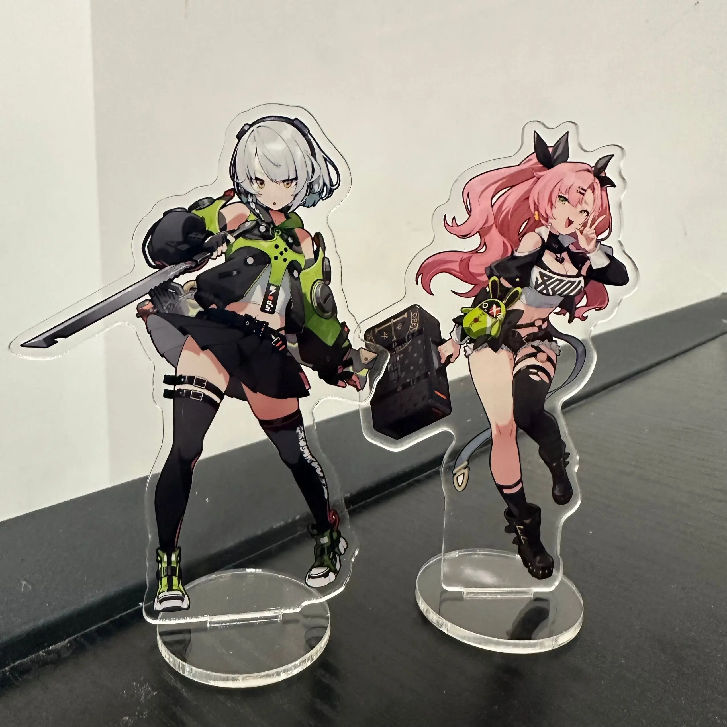 New Game Zenless Zone Zero Figures Billy the Kid Nicole Demara Anby Demara Cosplay Acrylic Stand Model Fans Christmas Gifts