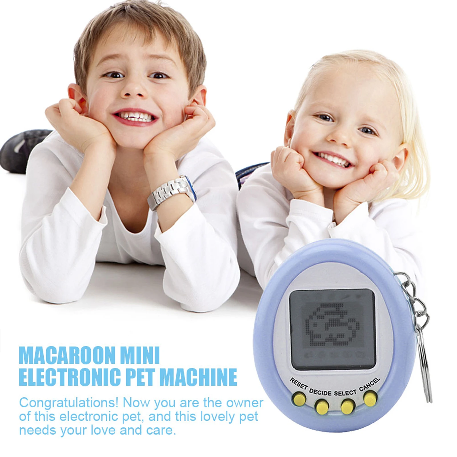 خمر 168 الحيوانات الأليفة في واحد شاشة الكريستال السائل الإلكترونية الرقمية لعبة الحيوانات الأليفة وحدة المفاتيح آلة اللعب أحدث الرقمية الافتراضية