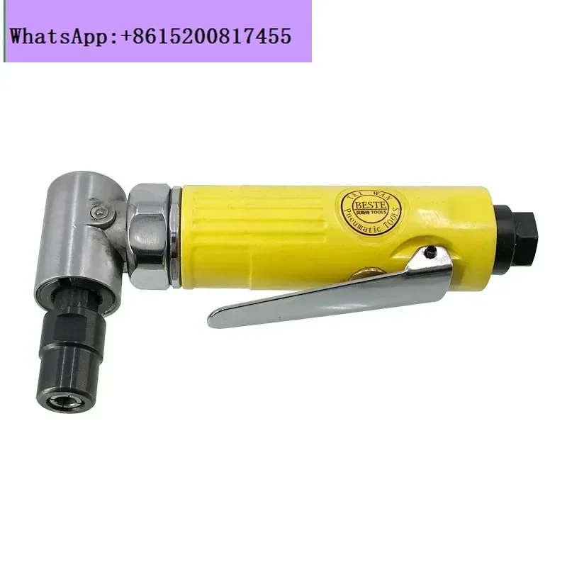 Taiwan Best AT-7034M industrial grade pneumatic 90 degree engraving mill, elbow grinder, grinding wheel machine