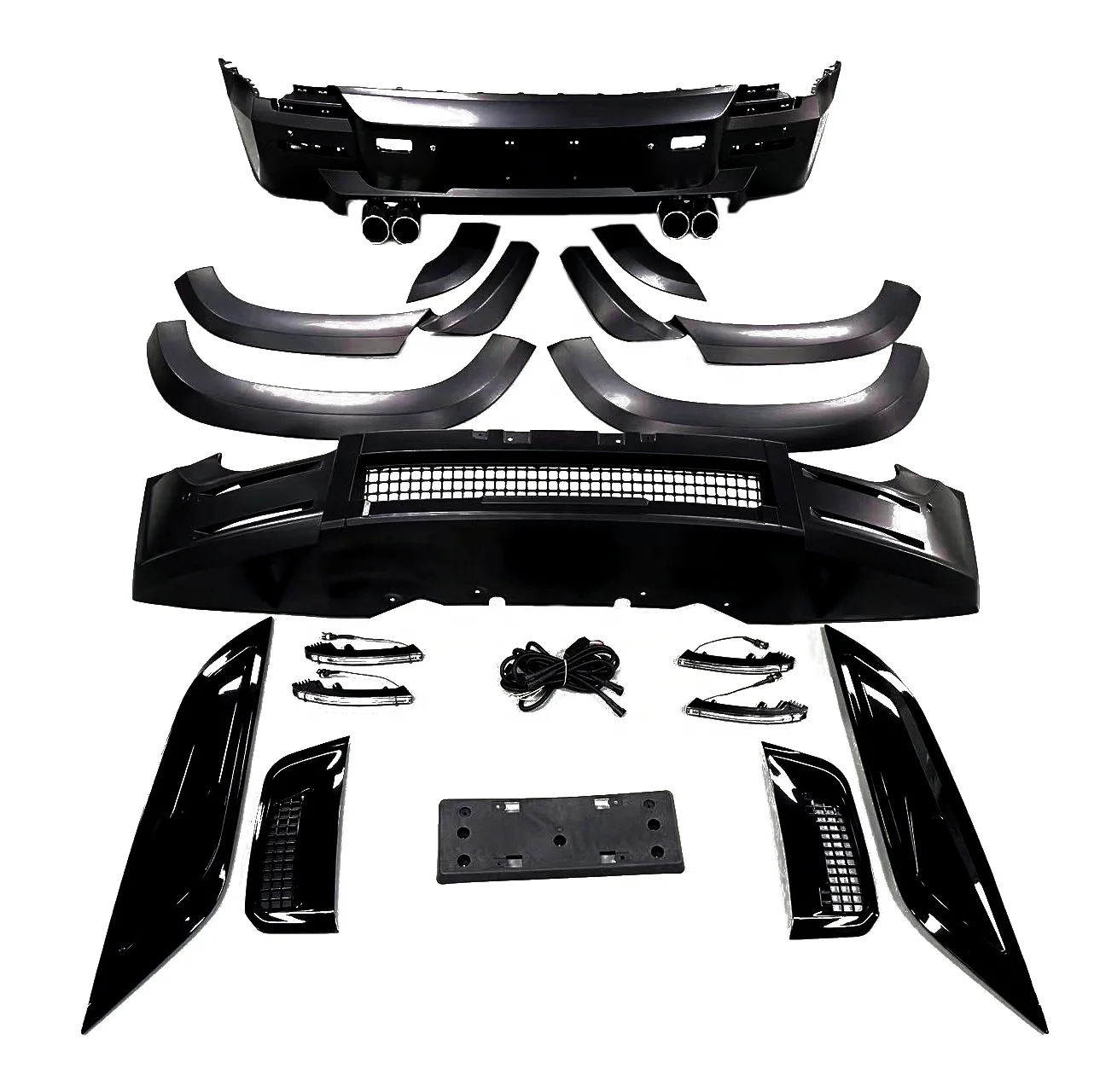 

New Body Kit Upgrade LM Style For La nd Ro ver Defender( 90/110/130) 2020-2023