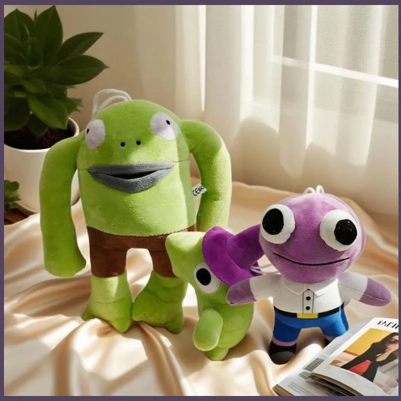 Amigos sonrientes juguetes de peluche Mr rana niños muñeco de peluche juguete Kawaii decoración del hogar regalos de muñecas amigos sonrientes juguete para niños