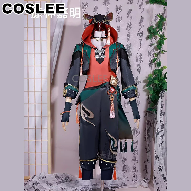 COSLEE Gaming Cosplay Costume Genshin Impact Game Suit Fashion Cool Uniform Men Halloween Carnival Party Outfit XS-3XL NEW