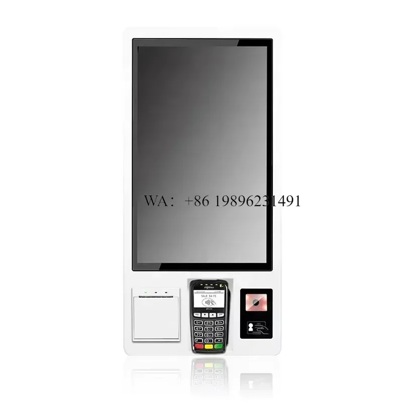 Best Selling Smart Vertical LCD Touch Screen Kiosk Payment Kiosk for Self-Service in Malls and Retail Stores with SDK