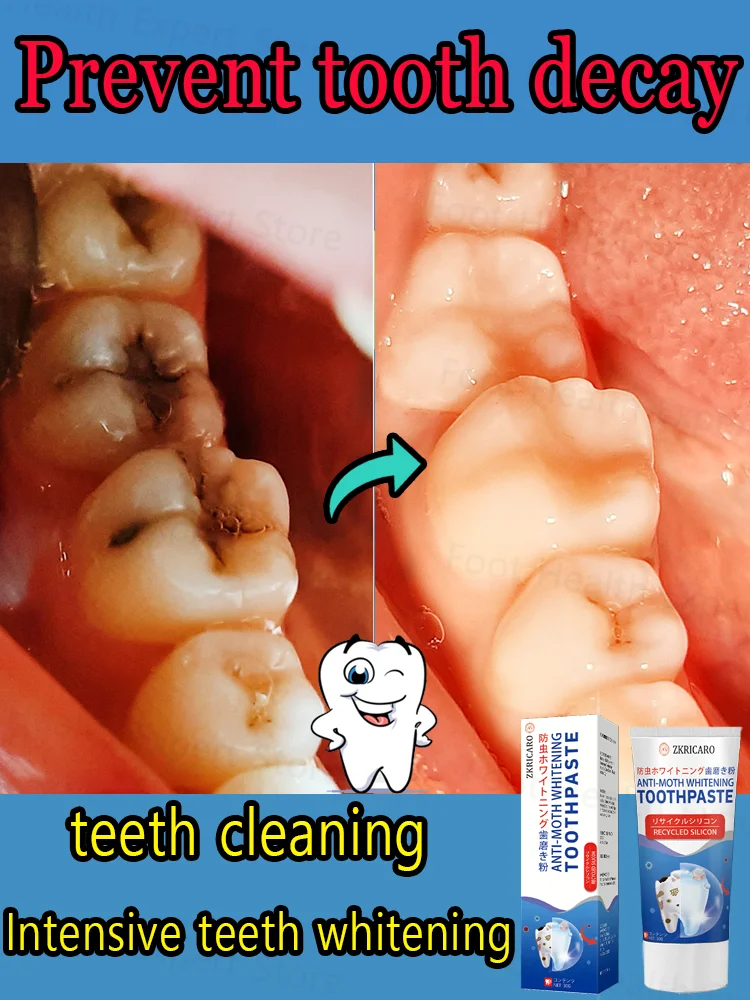 Prevent tooth decay,whiten teeth