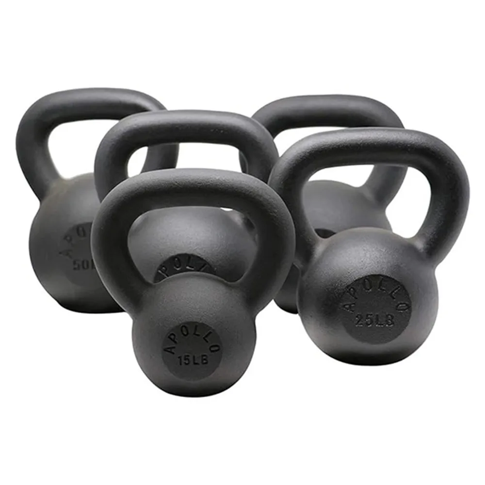 

20-pound solid cast iron kettlebell is ideal for strength training and toning muscles Building Muscles