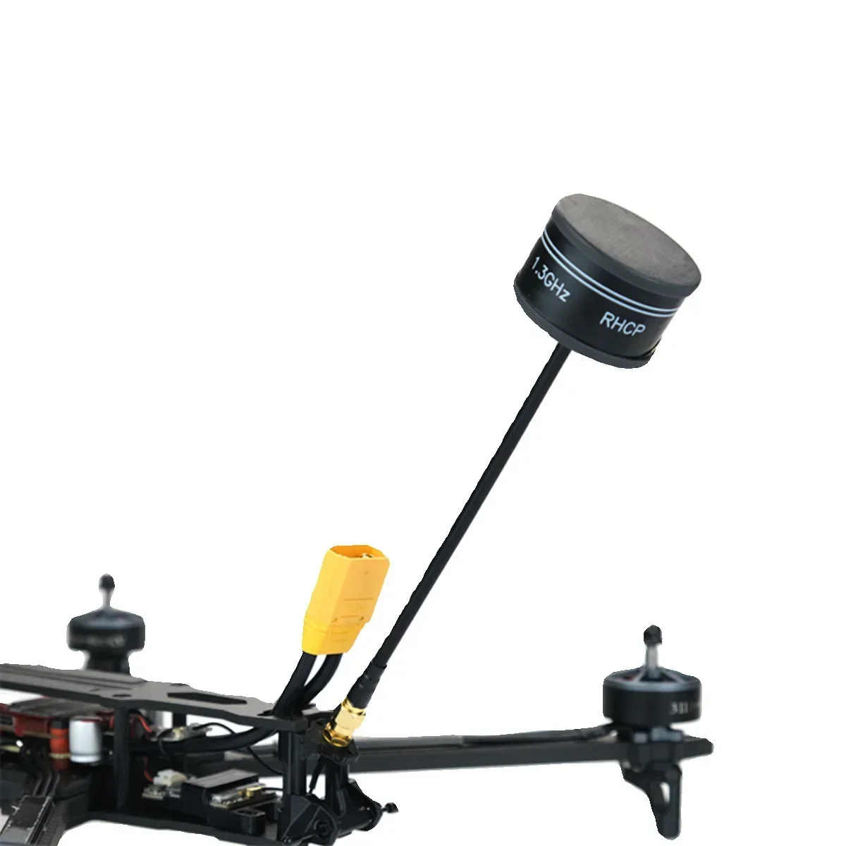 RUSHFPV 1.3G 1.9dBi RHCP SMA High Gain Circular เสาอากาศ Omni สําหรับ FPV Long Range Drone DIY & RC อุปกรณ์เสริม