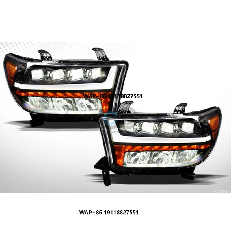 

FOR Tundra 2007 2008 2009 2010 2011 2012 2013 Full LED Headlights Headlamp Head Lamp Head Light