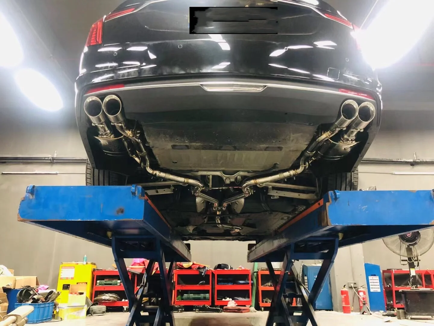 Custom 304 Stainless Steel/Titanium Valved Exhaust System Perfect Fit for Cadillac CT6 3.0T LGW