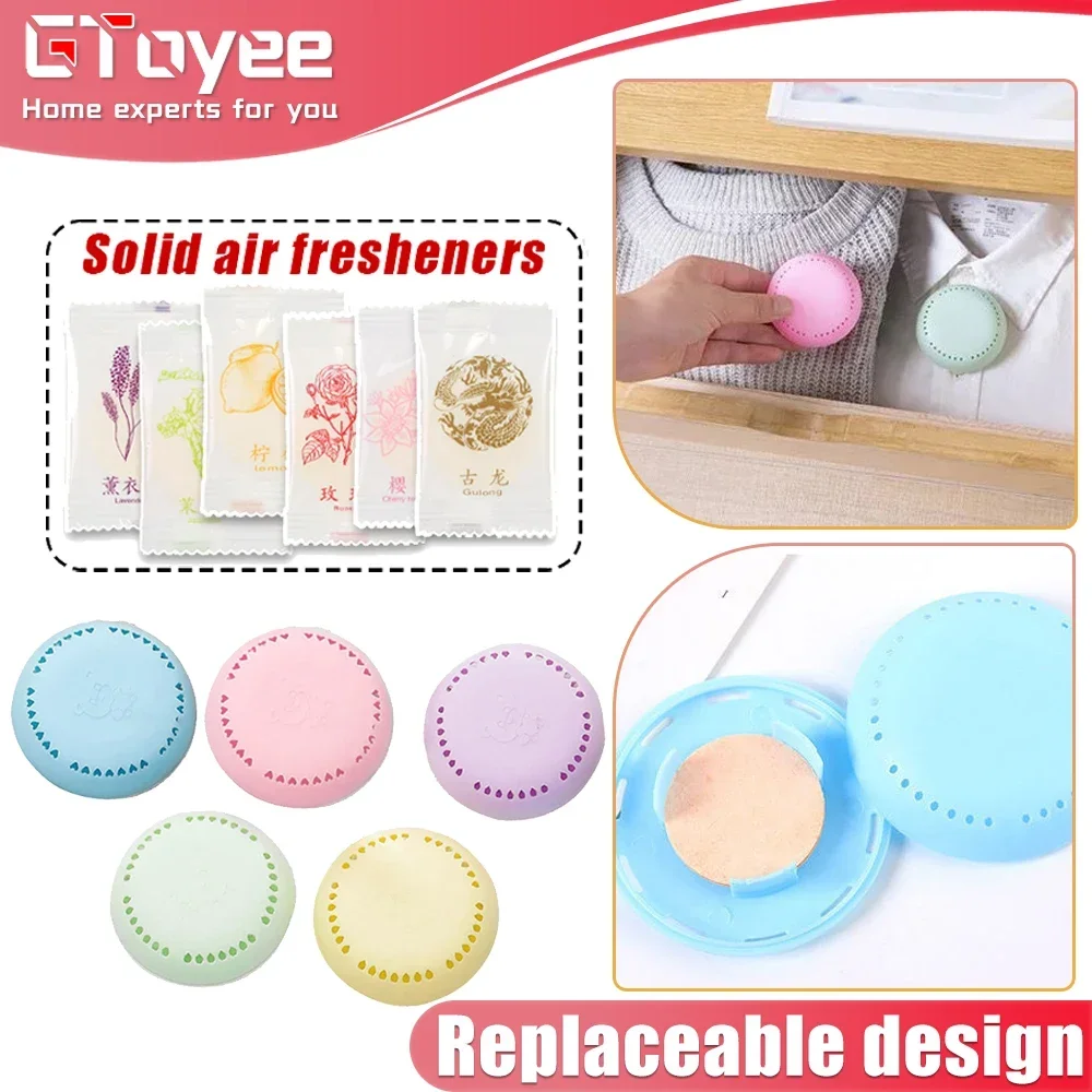 الروائح رائحة دائمة إزالة الروائح الكريهة مستديرة الصلبة الهواء المعطر الحمام غرفة نوم خزانة سيارة المرحاض مزيل العرق أعذب