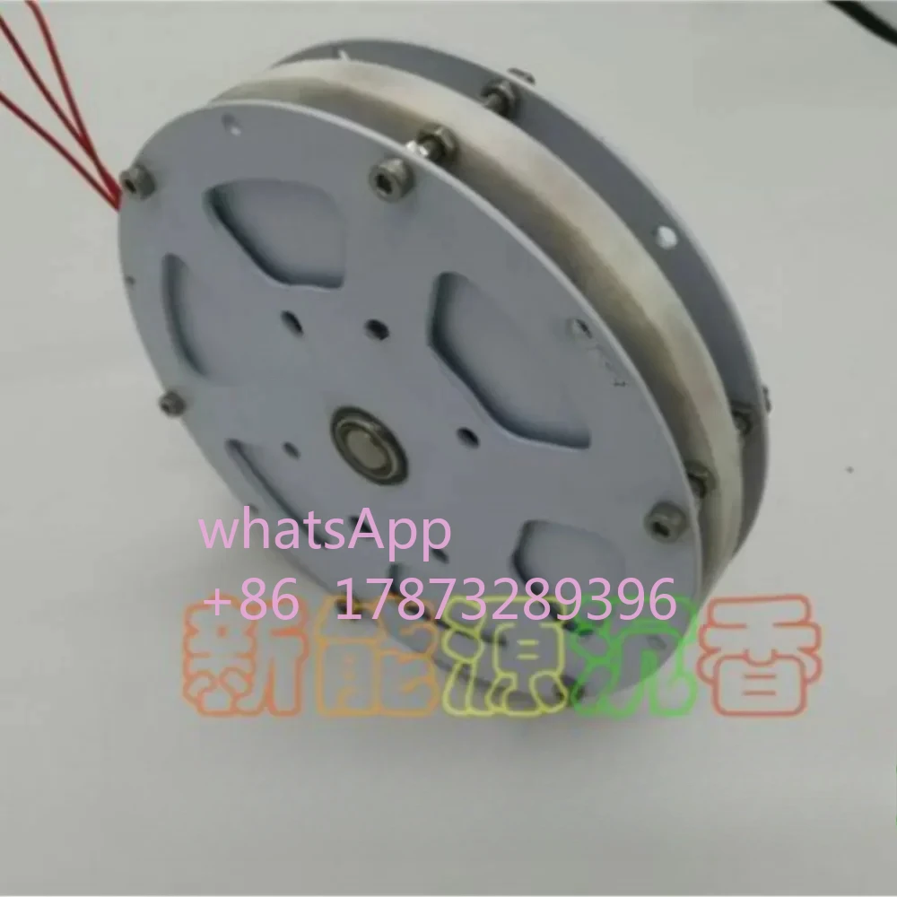 300 Watt Small Low-speed Low-resistance Disc Type Iron-free Permanent Magnet Generator With High Efficiency