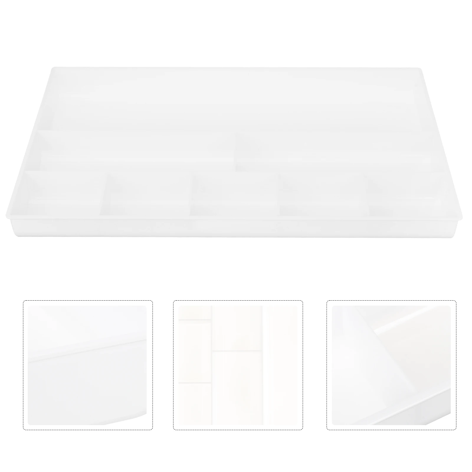 

Organization Office Storage Box Drawer Desk Organizers and Accessories Organizing White